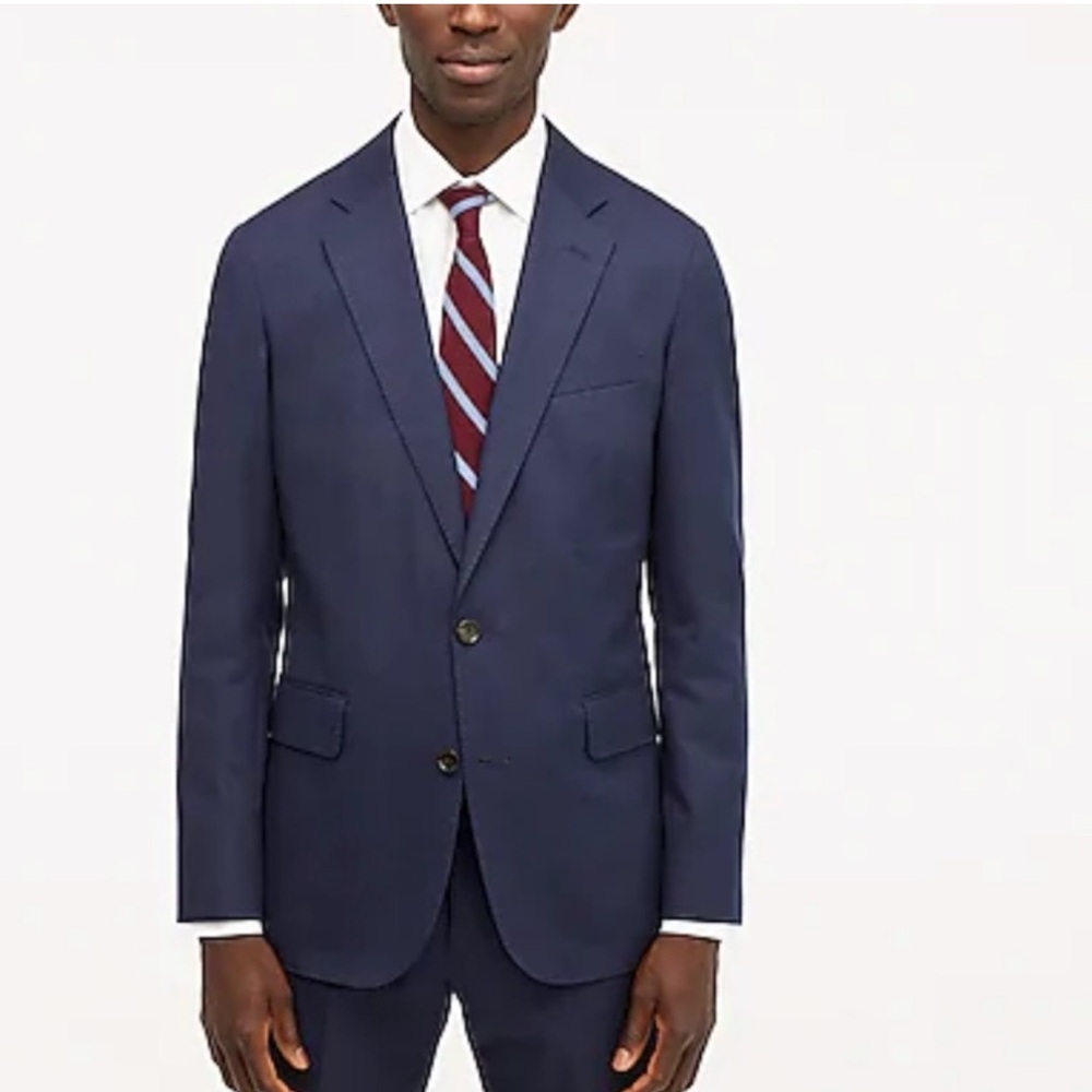JCREW Ludlow Jacket english cotton wool  Navy 40L